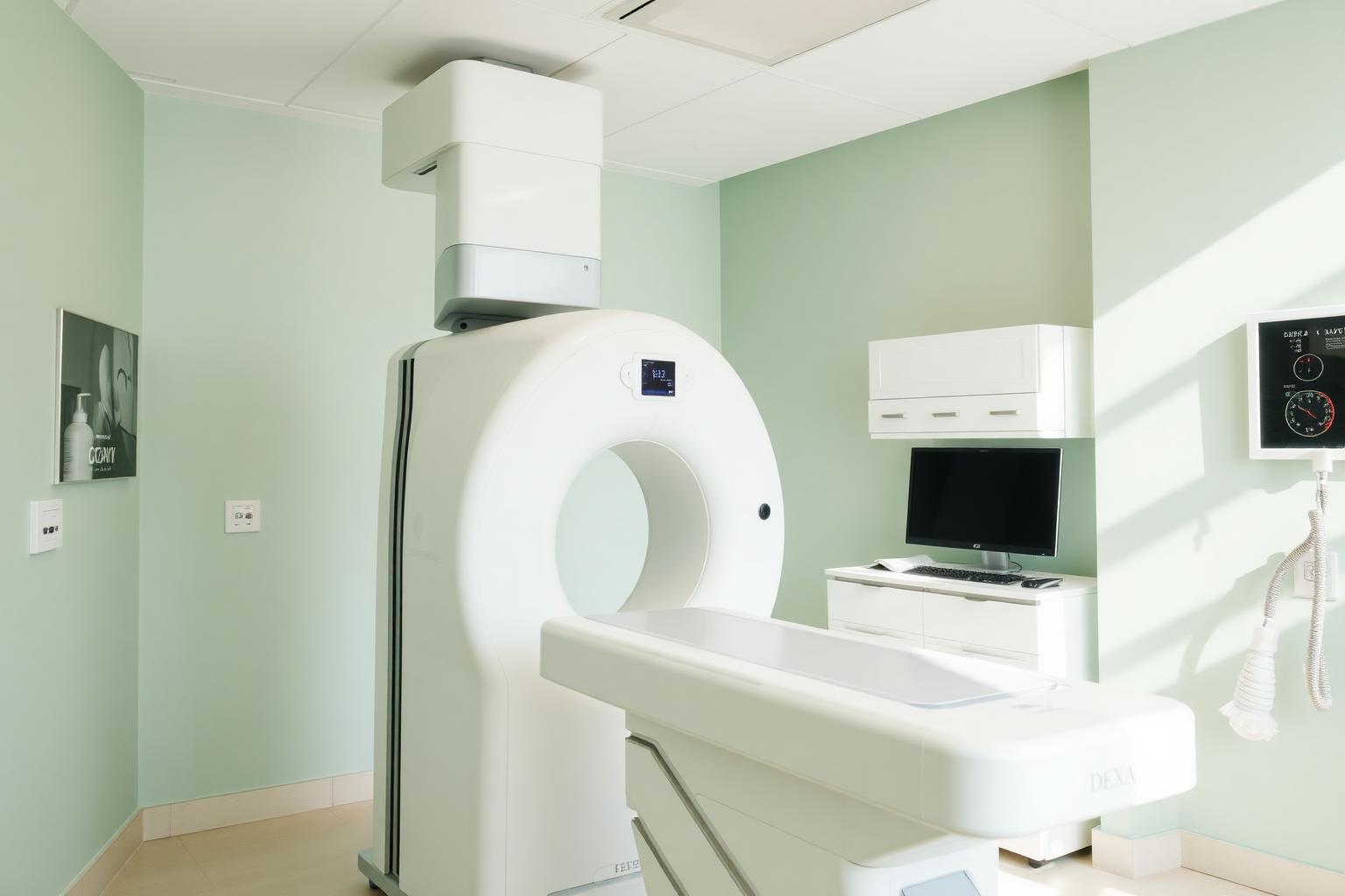 Salle d'examen DEXA Scan moderne